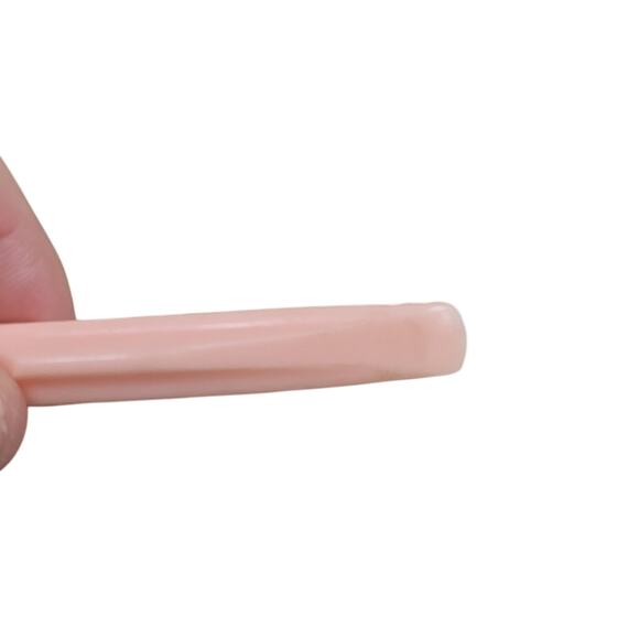 Vintage Stanley Pink Plastic Manicure Pedicure Nail Cuticle Pusher Care Tool - Picture 3 of 5